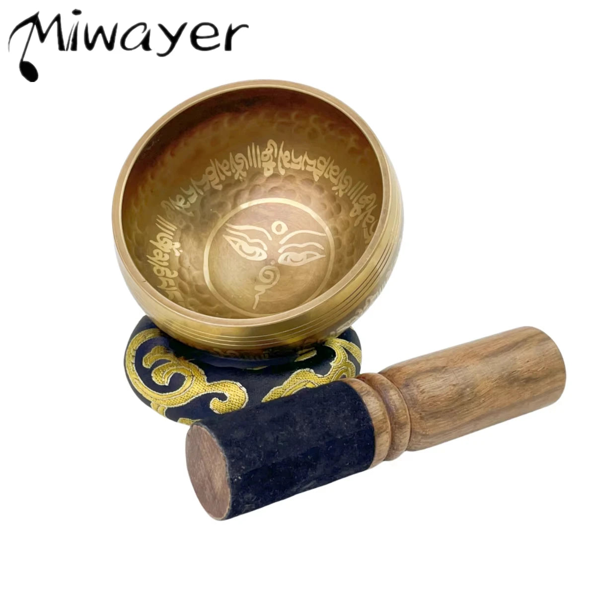 Miwayer Tibetan Singing Bowl Set – Flower of Life Design