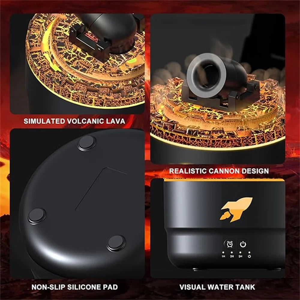 Volcanic Crack Light Aromatherapy Diffuser & Humidifier