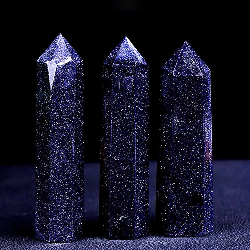 Natural Crystal Point Wand – Rose Quartz & Amethyst Healing Stones for Witchcraft, Decoration & Meditation