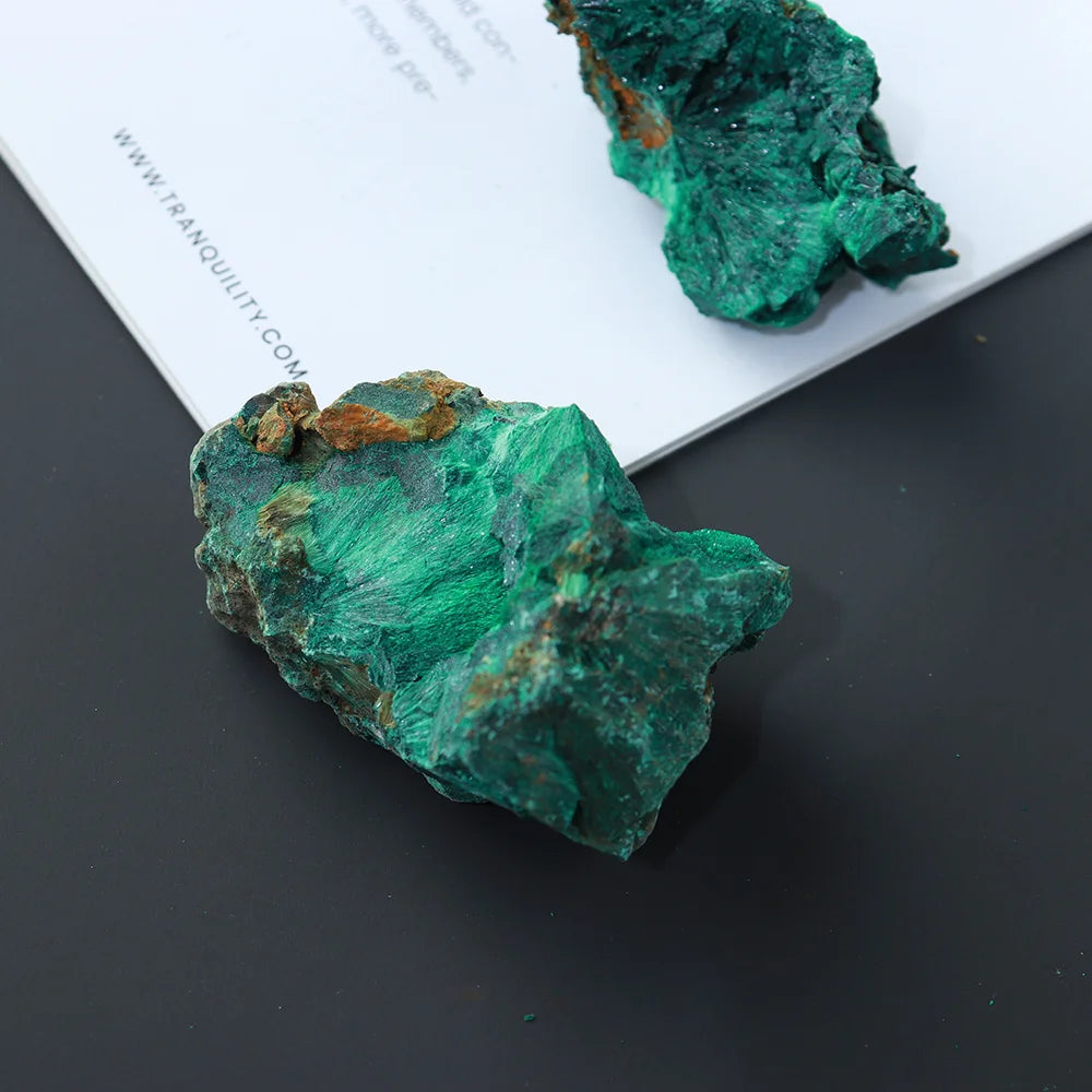 Natural Rough Malachite Raw Stone – Crystal Mineral Specimen for Decoration & Collection
