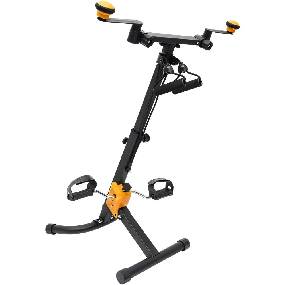 Foldable Pedal Exerciser Bike – Adjustable Home Rehab Fitness