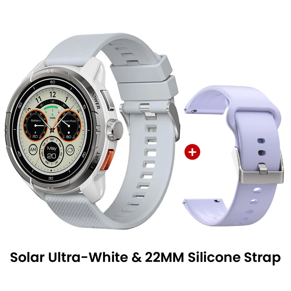 HAYLOU Solar Ultra GPS Smart Watch – 1.6" AMOLED, Bluetooth Calls, 5ATM