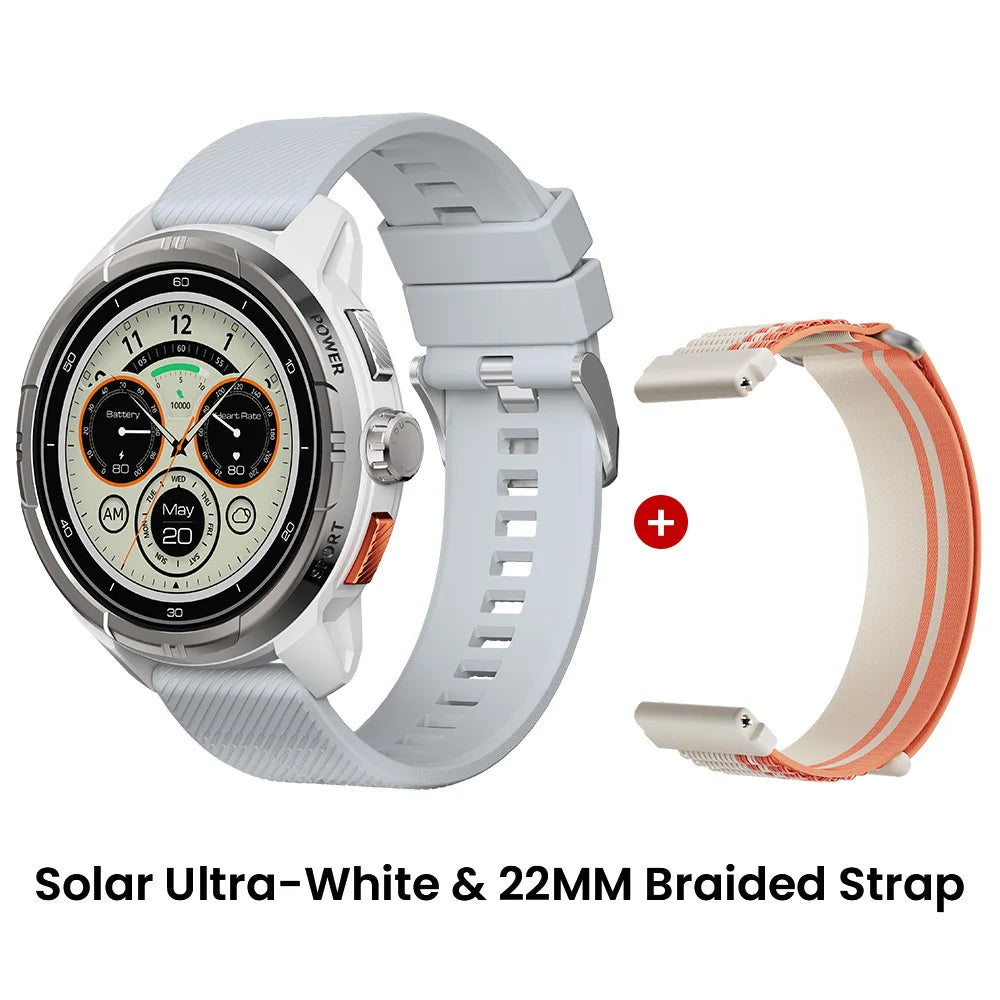 HAYLOU Solar Ultra GPS Smart Watch – 1.6" AMOLED, Bluetooth Calls, 5ATM