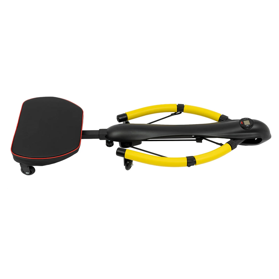 Durable Step Machine with Adjustable Tension and Length, Real-Time Fitness Data Feedback, Strengthen Abs and Arms, Compact and