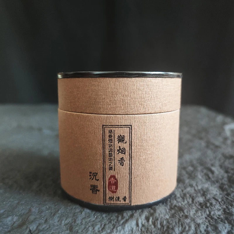 45pcs Backflow Incense Cones – Natural Sandalwood & Wormwood Reflux Incense for Yoga, Meditation & Tea Room