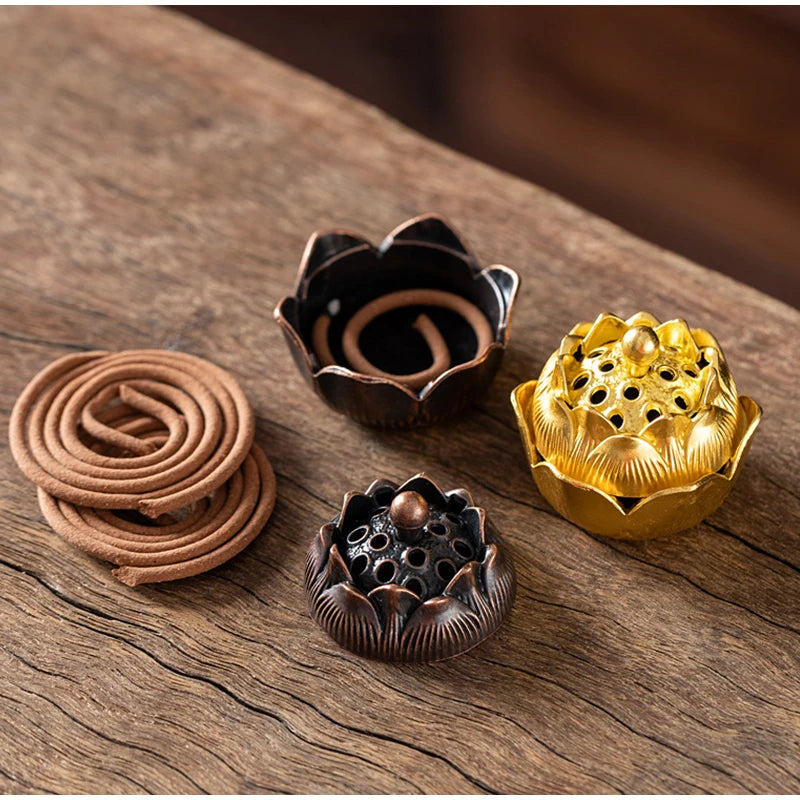 Xiangyun Non-Stick Pan Fragrance Set – 42pcs Agarwood & Sandalwood with Alloy Incense Burner