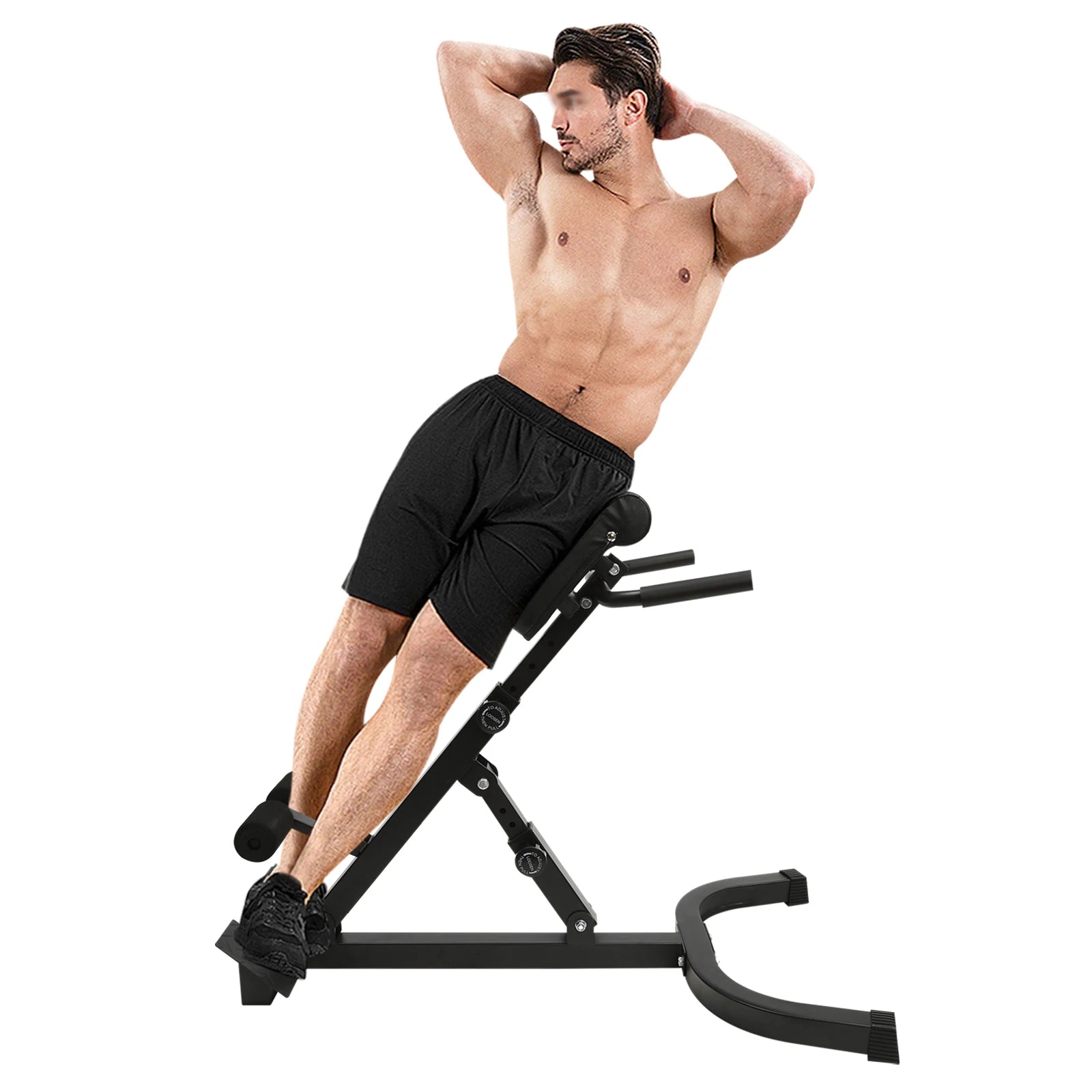 Adjustable Sit-Up Bench & Roman Chair – Multi-Function Home Gym