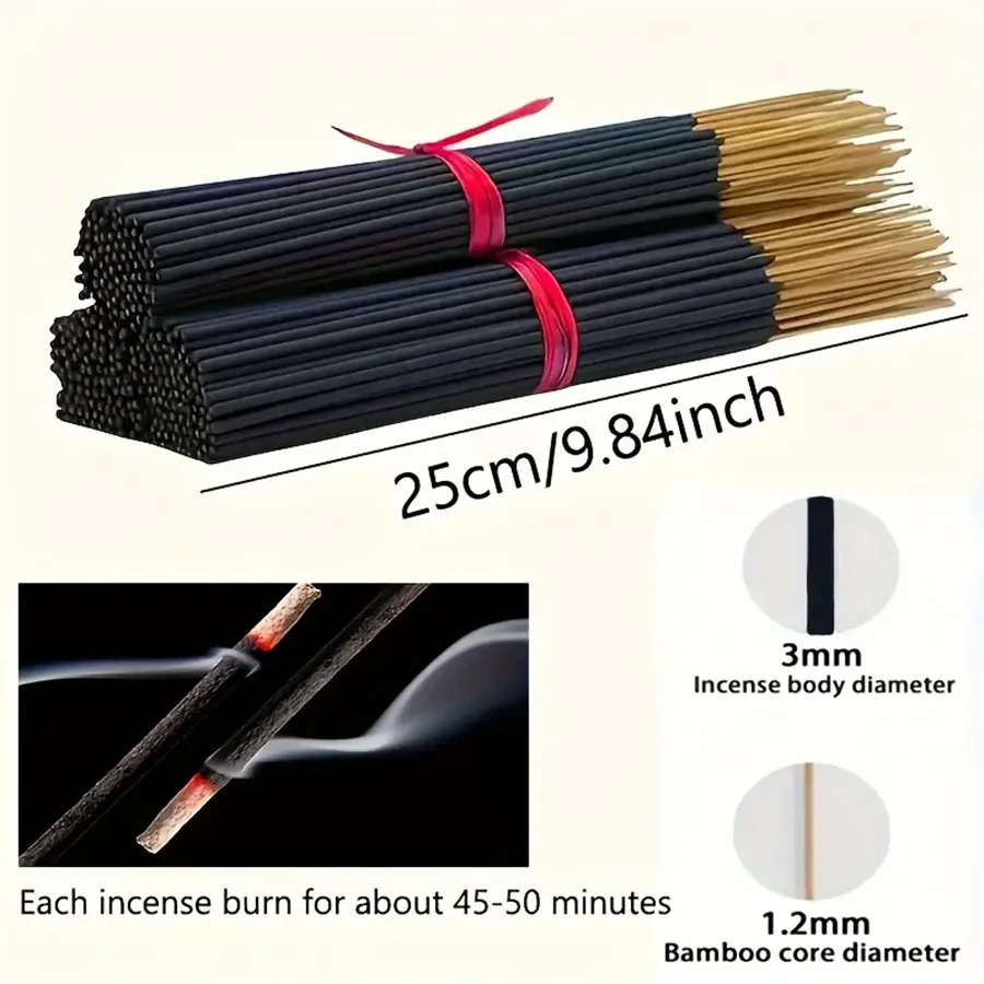 Japanese Cherry Blossom Incense Sticks – Long Burn, Natural Rattan, Smooth & Clean Aroma