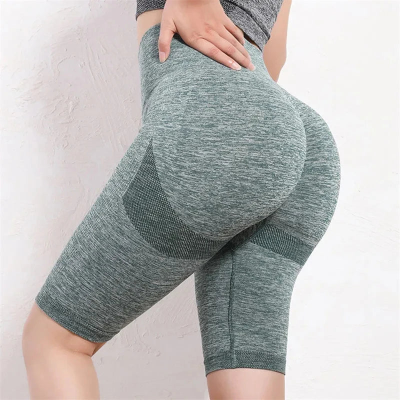Women’s Mid-Length High-Stretch Fitness & Yoga Pants