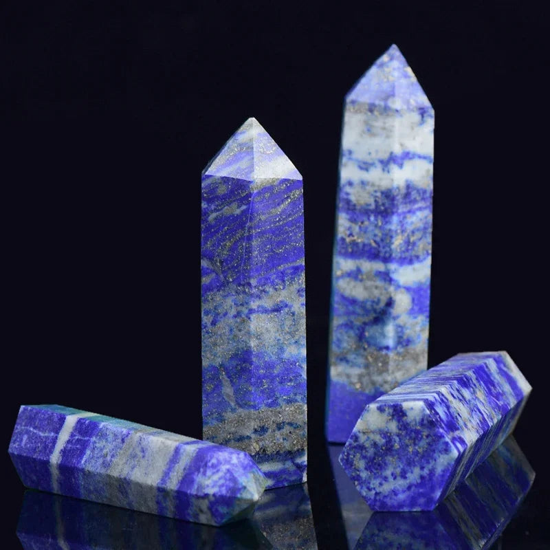 Natural Crystal Point Wand – Rose Quartz & Amethyst Healing Stones for Witchcraft, Decoration & Meditation