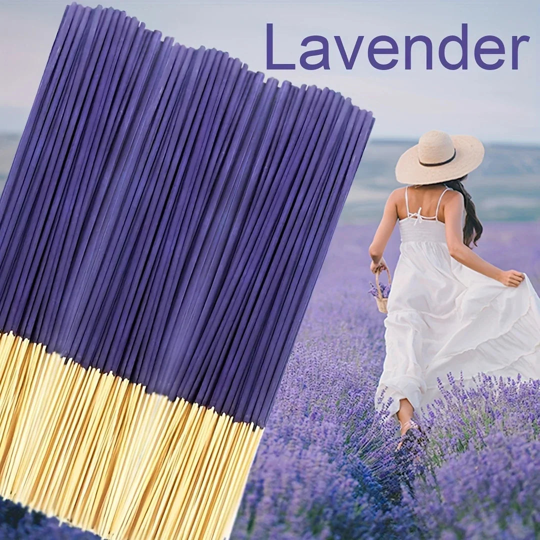 Lavender Aromatherapy Wood Sticks – 8.66" Home, Hotel & Spa Decoration Gift Set