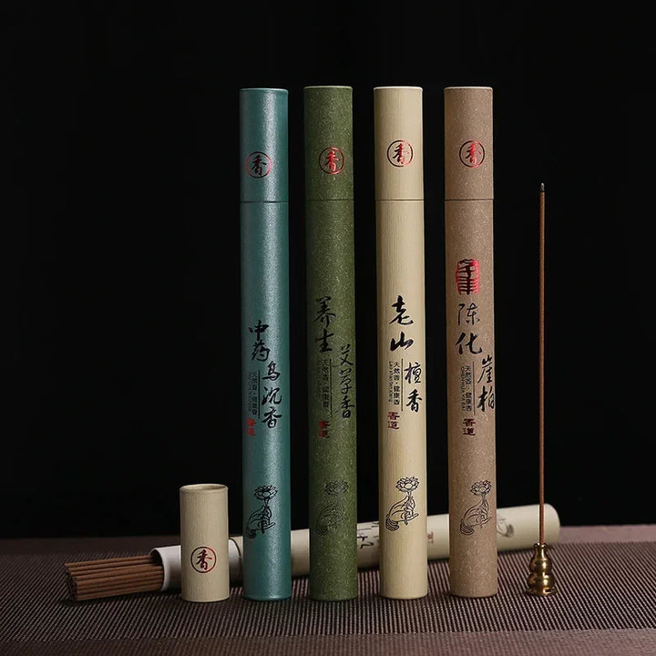 YXYMCF Natural Sandalwood Incense Sticks – 40pcs Aromatherapy Home Fragrance