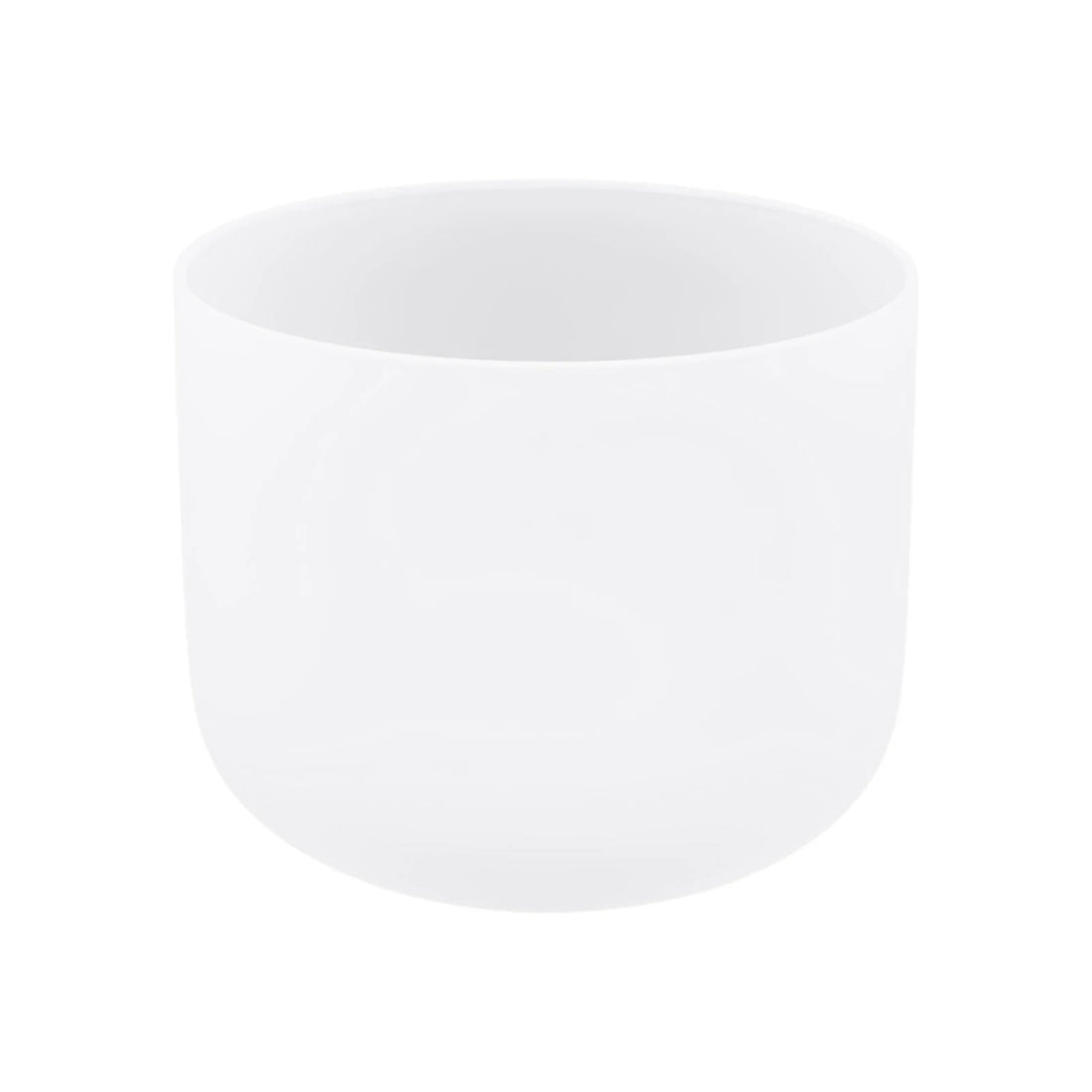 8" Heart Chakra Frosted Quartz Singing Bowl