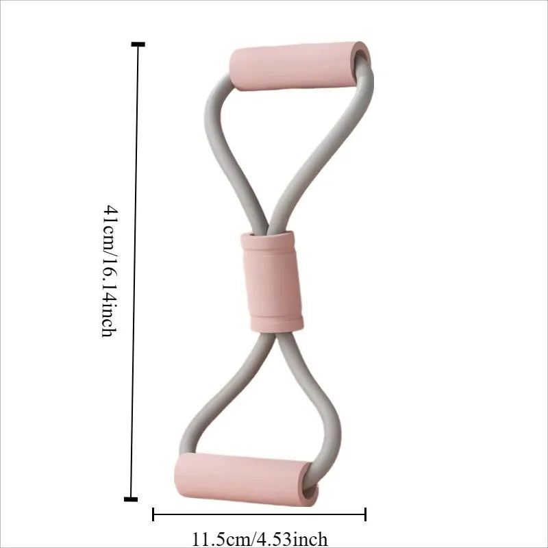 8-Tube Tensioner Yoga Band – Multi-Function Exercise Resistance Band