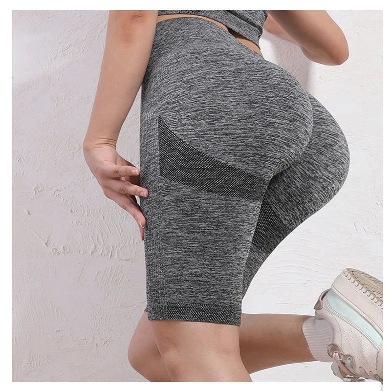 Women’s Mid-Length High-Stretch Fitness & Yoga Pants