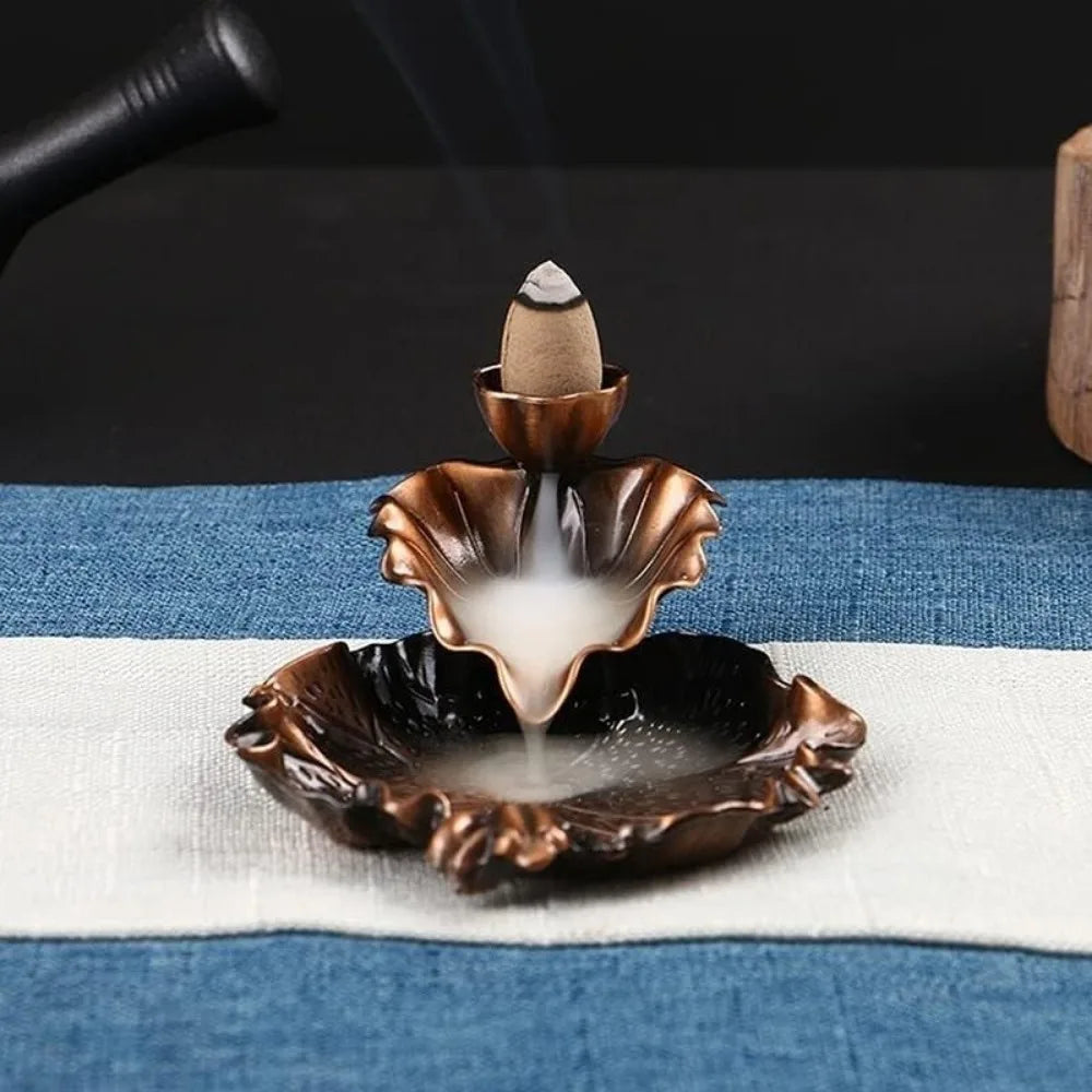 Backflow Incense Burner with Reflux Smoke
