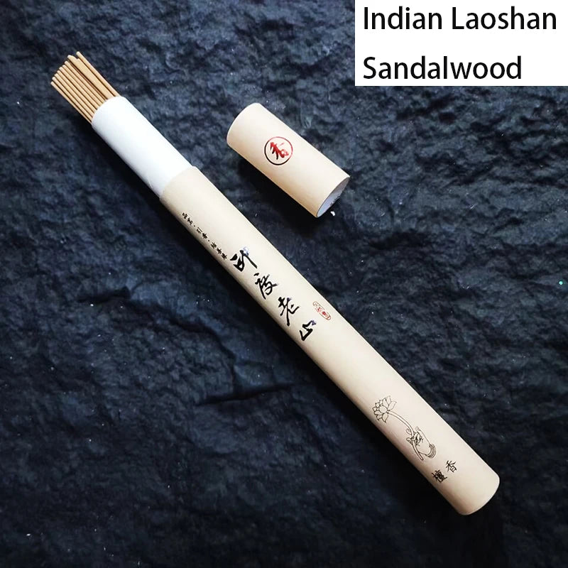 40 Sticks Natural Sandalwood Incense – Aromatherapy & Home Fragrance Pot