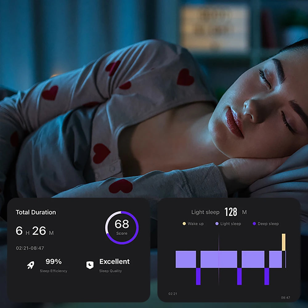 COLMI R09 Smart Ring – Health & Sleep Monitor with Charging Case