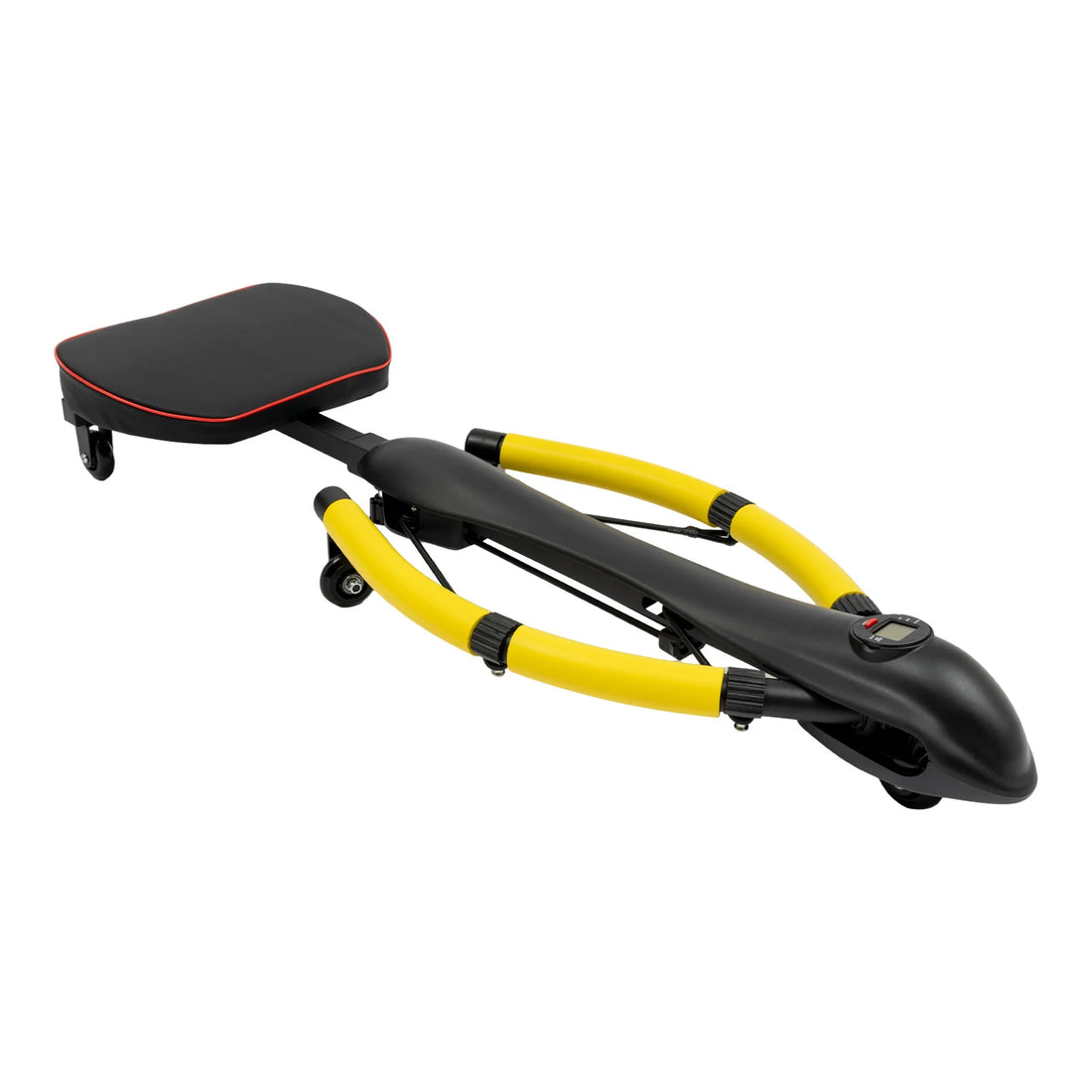 Durable Step Machine with Adjustable Tension and Length, Real-Time Fitness Data Feedback, Strengthen Abs and Arms, Compact and
