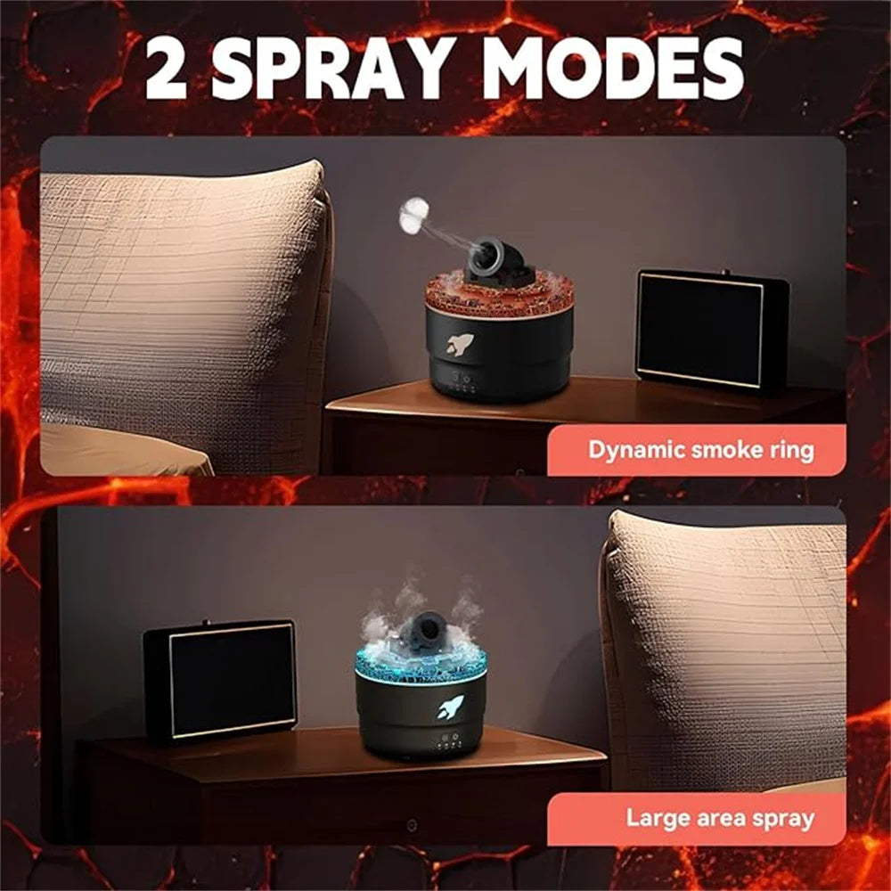 Volcanic Crack Light Aromatherapy Diffuser & Humidifier
