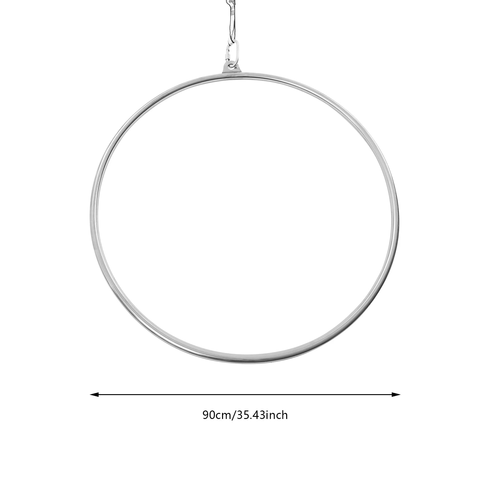 90cm Professional Aerial Hoop – Single Point Circus Ring