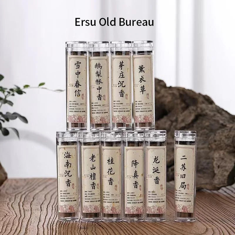 Xiangyun Non-Stick Pan Fragrance Set – 42pcs Agarwood & Sandalwood with Alloy Incense Burner